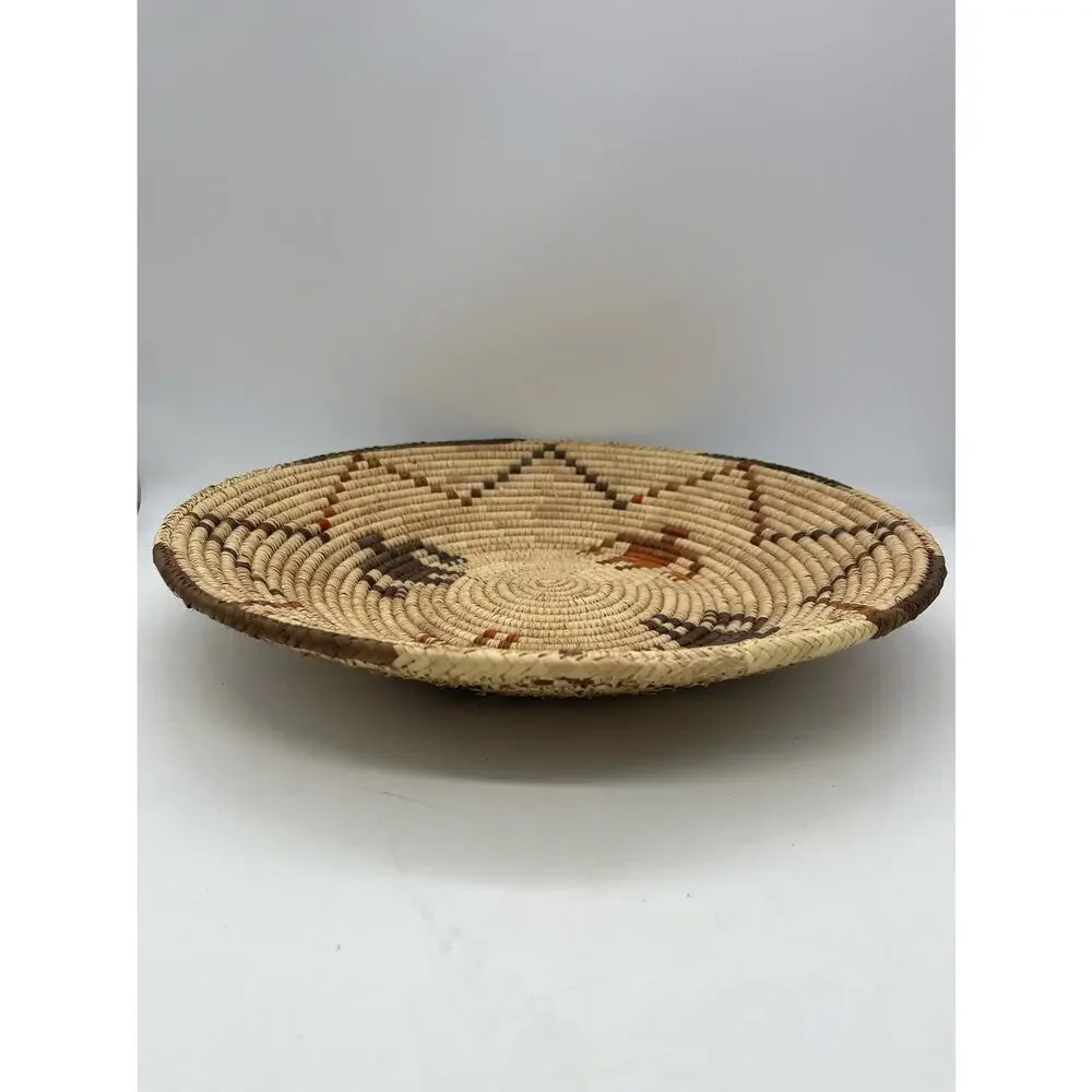 Large Woven Basket 15” Wide 4 People